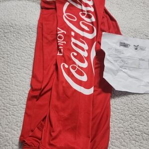 Coca-Cola Red and White Cycling Jersey